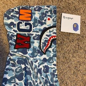 Blue Bape ABC Hoodie